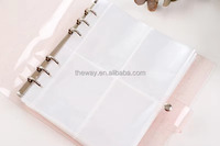 25 feuilles de couverture de carnet en PVC souple transparent, album photo