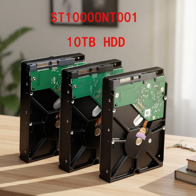 Original New Product  10TB SATA HDD  ST10000NT001  3.5 Inch 7200rpm  Computer NAS Hard Drive  Desktop Server Storage