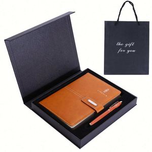 Wholesale Luxury Corporate <b>Gift</b> Notebook Set with Silk Screen Printed Personalized Business Office <b>Gift</b> <b>Box</b> - Product Image 4