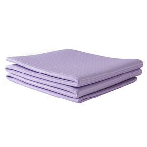 Esterilla de <span class=keywords><strong>yoga</strong></span> plegable, esterilla portátil antideslizante <span class=keywords><strong>para</strong></span> <span class=keywords><strong>principiantes</strong></span> de TPE, esterilla <span class=keywords><strong>para</strong></span> dormir <span class=keywords><strong>para</strong></span> siesta en casa - Product Image 1