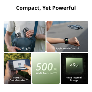 DJI Neo 2 Fly More Combo : Kit Drone Créateur avec 49 Go de Stockage, Batteries Supplémentaires et Chargeur USB-C - Product Image 2