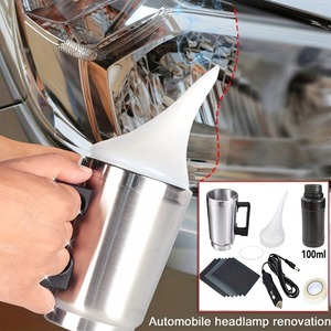 Kit de restauration de phares de voiture en acier inoxydable Pâte de nettoyage et de polissage Outil de rénovation de phares durables - Product Image 2