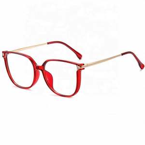 Gafas de Computadora con Lentes Transparentes TR90, Anti Luz Azul, de Gran Tamaño, con Logotipo Personalizado, a la Moda, Populares en 2021, para Mujer - Product Image 4