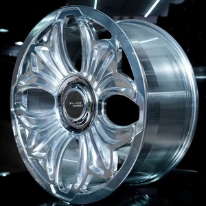 Jantes en alliage chromées en forme de cœur personnalisées de 17, 18, 19, <span class=keywords><strong>20</strong></span>, 21, 22 pouces 5x114.3 5x112 pour Tesla, Bentley, <span class=keywords><strong>Porsche</strong></span>, Mercedes - Product Image 3
