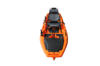 Kayak de pêche modulaire à pédales de 10 pieds, capacité 1 personne, conception en 2 parties, surf, HDPE, moteurisé, Hlice, rangement facile, garantie 2 ans