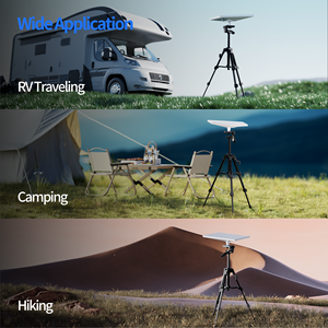 Có thể gập lại nhựa <span class=keywords><strong>Tripod</strong></span> starlink Mini nối dài đứng núi Kit với Nut Adapter 3-giai đoạn Chiều cao có thể điều chỉnh cho du lịch RV lĩnh vực - Product Image 6