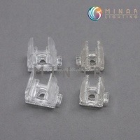 Clip en fibre optique à éclairage latéral en plastique de 17,3 mm pour la décoration de piscine