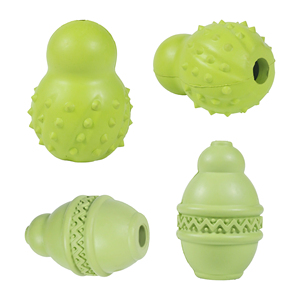 Juguete Inteligente de Goma Natural para Perros, Dispensador de Golosinas, Pelota Interactiva para el Desarrollo Cognitivo - Product Image 3