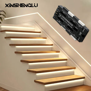 Controlador Inteligente LED para Escaleras con Protección Contra Cortocircuitos, Sensores PIR Duales, Carga Máxima de 500W para Iluminación de Hogares, Hoteles, Oficinas y Edificios - Product Image 6