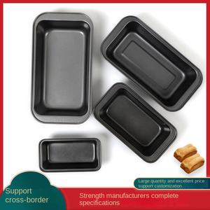 <span class=keywords><strong>Molde</strong></span> <span class=keywords><strong>para</strong></span> Pan Negro Rectangular <span class=keywords><strong>de</strong></span> Acero al Carbono Antiadherente <span class=keywords><strong>para</strong></span> Pan y Pasteles, <span class=keywords><strong>Molde</strong></span> <span class=keywords><strong>para</strong></span> Hornear Pan Casero - Product Image 4