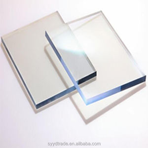 Eco Friendly Clear Acrílico Folha Custom Cut para Outdoor Roof Decor - Product Image 2