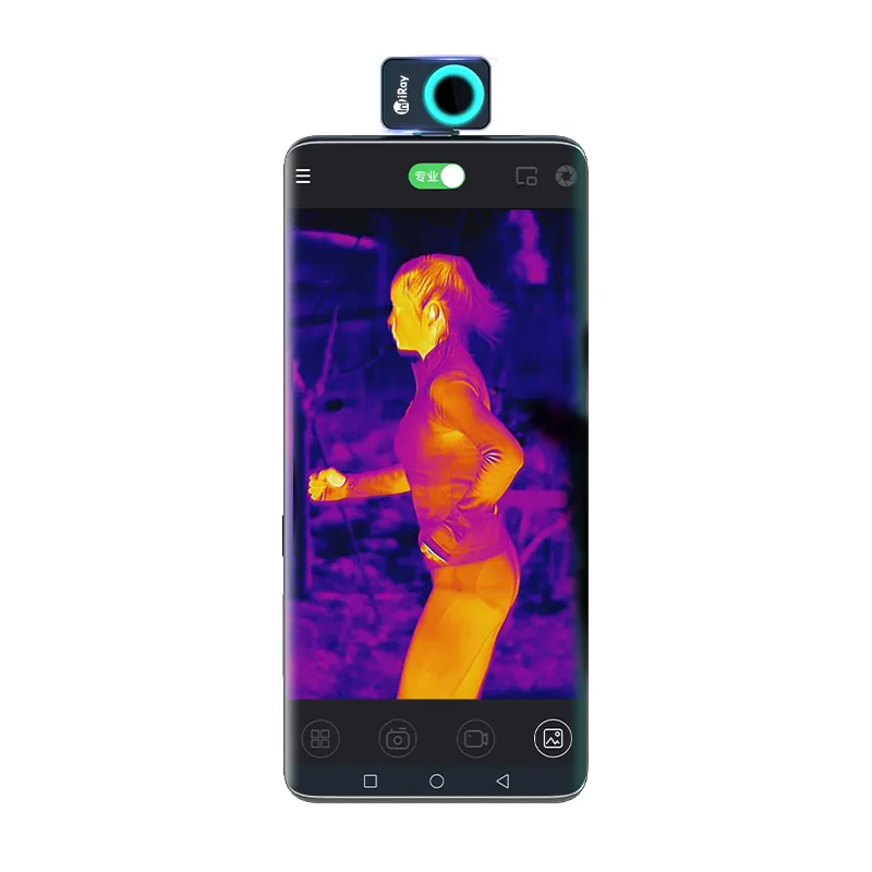 Infiray P2 pro Temperature Measuring thermique infrarouge Mini official iray camera Thermal Camera For Phone