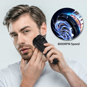 เครื่องโกนหนวดไฟฟ้าวินนิ่งสตาร์ 3 ใบมีด กันน้ำ IPX6 ชาร์จไฟได้ สำหรับผู้ชาย - Product Image 3