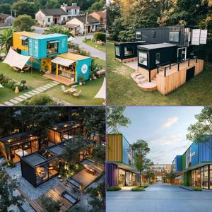 Maison Conteneur Moderne et Luxueuse à 2 Étages de 20-40 Pieds Villa Préfabriquée 2-3 Chambres Modulaire en Acier Détachable Ignifuge et Insonorisée - Product Image 6