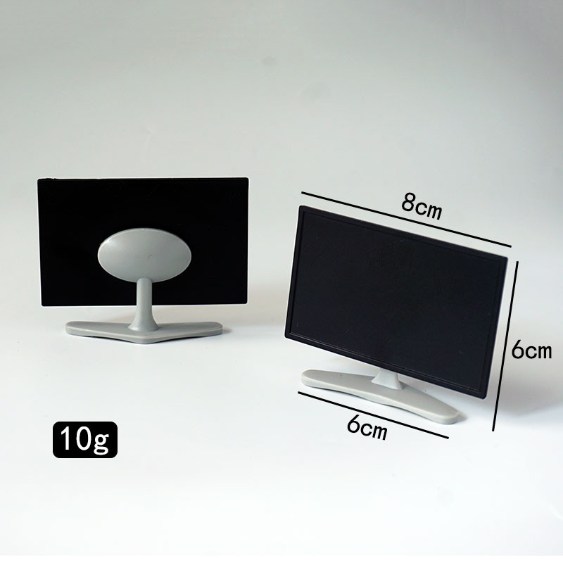 1 new black tv [plastic]