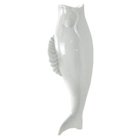 Vase en Céramique Créatif et Simple Poisson Rouge pour Décoration Murale de Restaurant Vente en Gros Transfrontalière Design Tridimensionnel