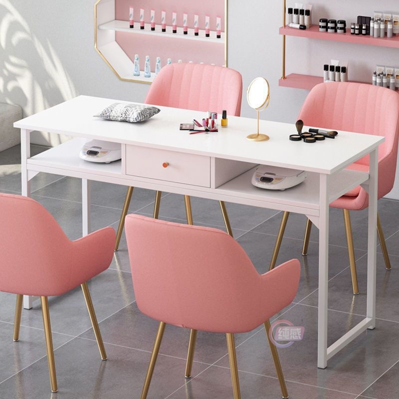 set chair and table for nail spa