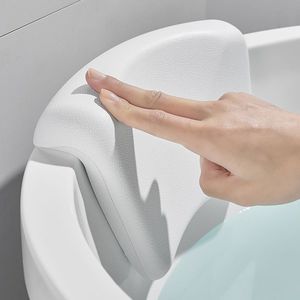 Coussin de baignoire Andefu gris antidérapant, appui-tête pour baignoires, coussin de sécurité - Product Image 2