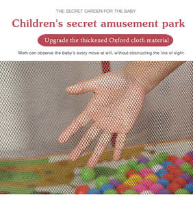 מתקפל <span class=keywords><strong>6</strong></span>-צלעות תינוק מקורה ומבחוץ לשימוש גדר בטיחות לילדים - Product Image 3