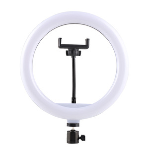 Anneau lumineux <span class=keywords><strong>LED</strong></span> 12 pouces personnalisable avec trépied pour téléphone intérieur à anneau de diffusion en direct mobile - Product Image 1