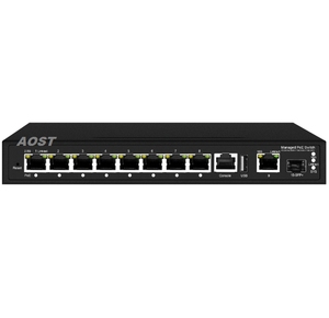 <strong>2</strong>.5Gb Web Managed <strong>Switch</strong> 8 Port <strong>2</strong>.5G <strong>Network</strong> <strong>Switch</strong> with 10G SFP+ Managed Home Lab Internet Ethernet Switcher - Product Image 1