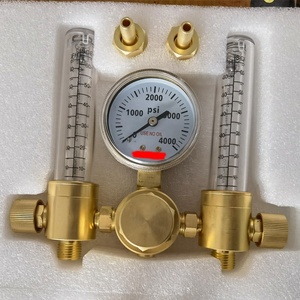 Regulador de gas argón de 5% de precisión con caudalímetros duales - Product Image 1