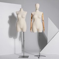 Vente en gros de mannequins grande taille pour torse de femme mannequin avec pantalons de présentation des jambes pour femmes grande hanche et haut du corps