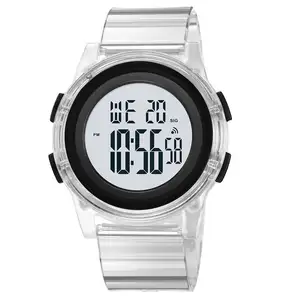 Reloj skmei 디지털 1997 스포츠 패션 디지털 시계 여성 방수 TPU 시계 밴드 중국에서 사용자 정의 20 - 299 조각