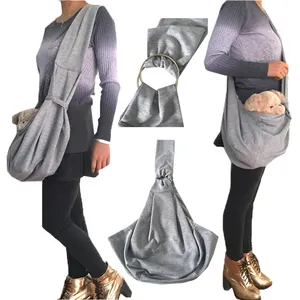 Omkeerbare Sling Verstelbare Denim Schouder Toevallige Reizen Pet Carrier Bag