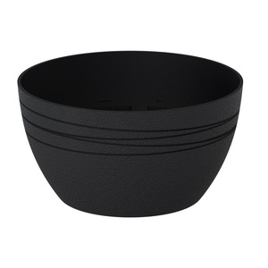 F105E Bol de table ABS métallique pour compositions florales d'orchidées de Noël - Product Image 3