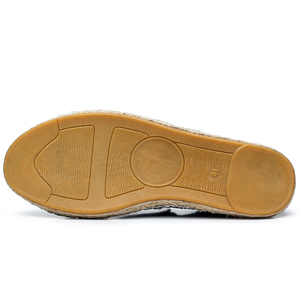 Wholesale OEM Fashion Casual Canvas Shoes Sneakers Slip on Hemp <strong>Espadrilles</strong> <strong>for</strong> <strong>Men</strong> - Product Image 3