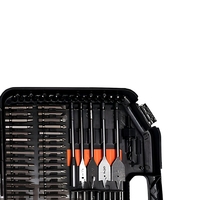 Kit d'outils multifonction 246 pièces : Forets, embouts, douilles, outils pour le bois, HSS, poinçon de centrage, tournevis