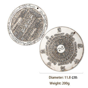 Amulette de chance en cuivre moulé OEM, décoration de maison et de bureau, traditionnelle chinoise, montagne et mer, poids lourd - Product Image 5