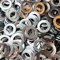 201 Heavy Industry Quality M18 M20 M22 Carbon Steel Zinc Finish Split Style ISO Flat Washers 5mm ID 10mm OD 85HB Hardness