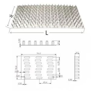 Verzinkte Stahl-Verbindungsplatten für Holzträger Nagelstempelplatte Pressholz-Verbinder - Product Image 2
