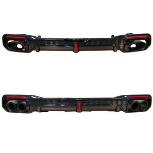 Difusor Trasero Estilo <span class=keywords><strong>RS7</strong></span> en Negro Brillante para <span class=keywords><strong>Audi</strong></span> A7 Sportback (<span class=keywords><strong>C8</strong></span>/4K8) 2019-2025, Alerón Inferior del Parachoques Trasero, Pieza de Carrocería en Resina (FRP) - Product Image 6