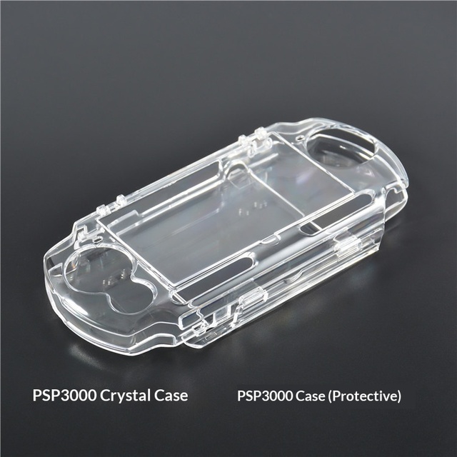 High Quality PSP2000 PSP3000 Universal Protective Crystal Case for PSP2000/3000 Game Console Transparent Cover