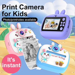 Fotocamera Digitale Istantanea per Bambini a Forma di Coniglio, Doppia Lente, Sensore CMOS, Supporta Video HD e Musica MP3 per Ragazzi e Ragazze - Product Image 2
