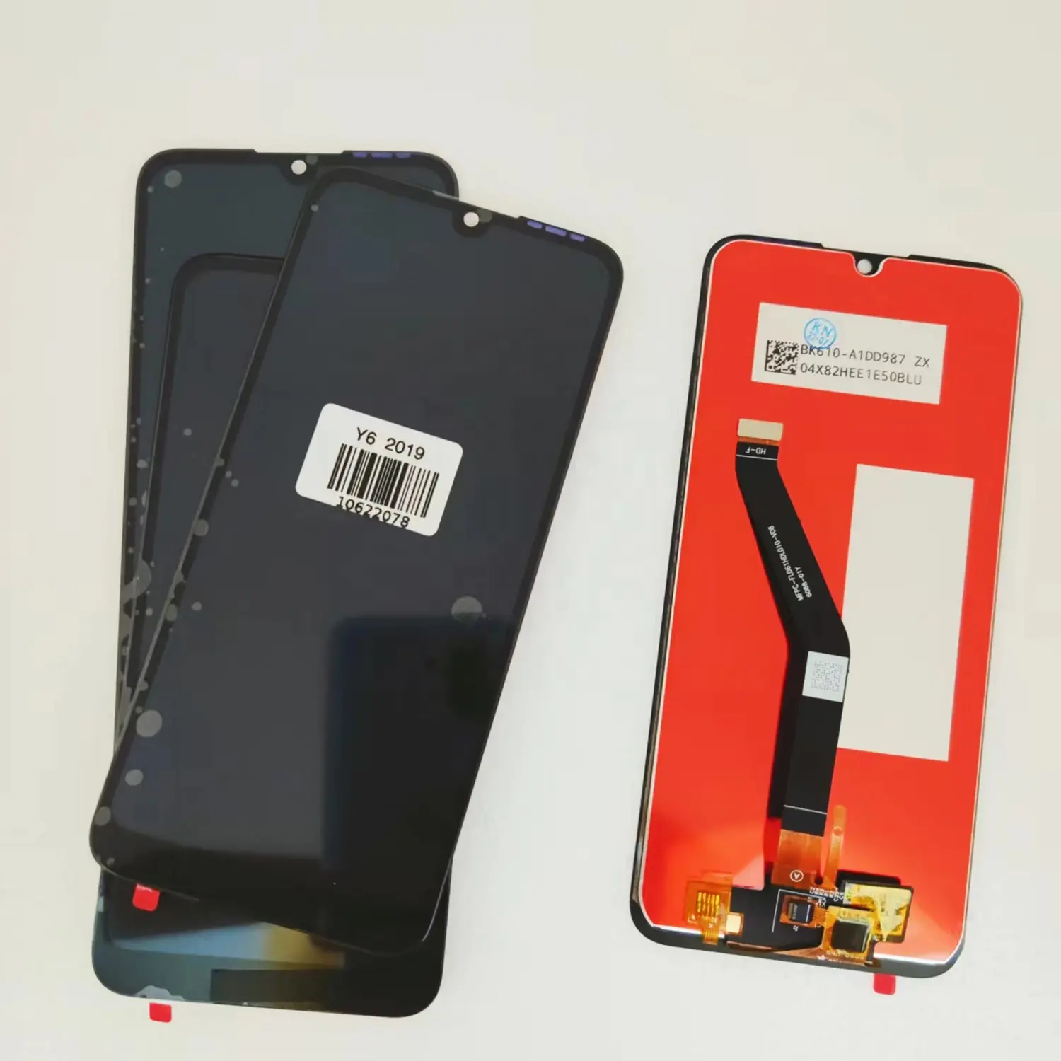 KN selling Mobile phone LCD display for Huawei Y6 2019 LCD screen Y7 2019 Y3 2017 P40 lite complete Original black Wholesale