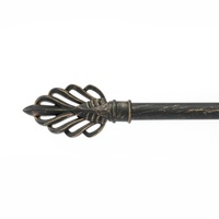 Tringles à Rideaux Métalliques Ajustables Art Déco en Gros avec Accessoires – Écologiques, Antirouille, Durables pour la Décoration Intérieure des Fenêtres
