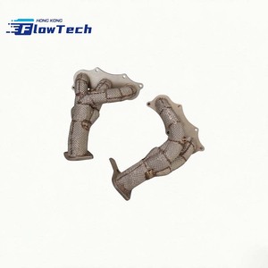 ท่อร่วมไอเสียสมรรถนะสูง สแตนเลส 304 พร้อมแผ่นกันความร้อน สำหรับ Lotus 3.5T Supercharged V6 - Product Image 6