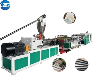 Hiệu quả cao nhựa bọt Hội Đồng Quản Trị máy đùn PVC / WPC bọt tấm dây chuyền sản xuất - Product Image 1