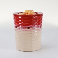 Brûleur d'encens électrique en céramique au design personnalisé, Lampe chauffe-cire électrique, Chauffe-bougie, Lampe à parfum, Brûleur de cire, Cires fondantes aromatiques ETL