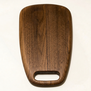 เขียงไม้ทรงสี่เหลี่ยมผืนผ้าแบบธรรมชาติ พร้อมหูจับ - Product Image 1