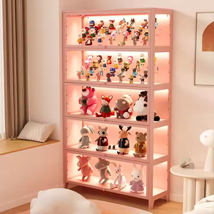 Prix usine vitrine en verre Otaku étagère pour figurines d'anime et de manga vitrine de collection acrylique pour voitures miniatures
