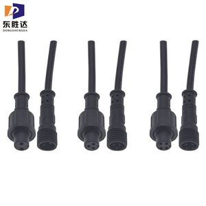 Conector Eléctrico M11 de <span class=keywords><strong>2</strong></span>, <span class=keywords><strong>3</strong></span> y 4 Pines, Cable Eléctrico, Conector Macho y Hembra, IP67 Impermeable, Conector para Farola - Product Image 5