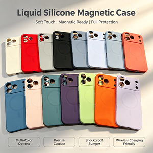 Custodia Protettiva Magnetica Antiurto in Silicone TPU di Alta Qualità per <span class=keywords><strong>iPhone</strong></span> 18 Pro Max 17 Pro 16 15 14 13 12 <span class=keywords><strong>11</strong></span> Plus - Product Image 6