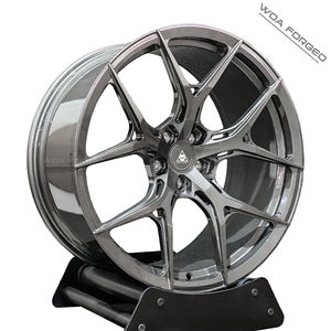 Jantes en alliage personnalisées WOA Forged HF5 Silver Gloss Black pour Volkswagen <span class=keywords><strong>Golf</strong></span> <span class=keywords><strong>GTI</strong></span> MK4 MK5 MK7 - Product Image 4