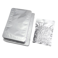 Sacs sous vide alimentaires en aluminium avec logo personnalisé, thermoscellables, 14x20cm, PET/AL/PE, à trois soudures latérales, pour aliments pour bébés, aliments pour animaux et viande