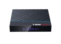T95MAX + boîtier tv android Amlogic S905x3 T95 max plus Android 9.0 1920x1080 8K